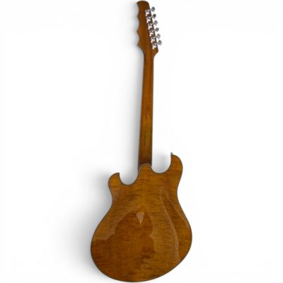 Custom Vesper Languedoc Region Fhole Amber Spalted Maple Bracing Inside 6 String Guitar - Image 6