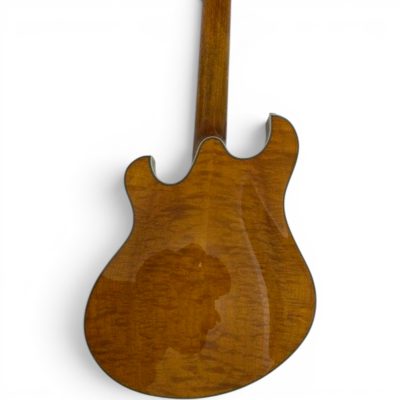 Custom Vesper Languedoc Region Fhole Amber Spalted Maple Bracing Inside 6 String Guitar - Image 8
