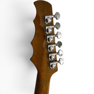 Custom Vesper Languedoc Region Fhole Amber Spalted Maple Bracing Inside 6 String Guitar - Image 9
