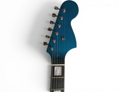 Custom Regent Mystic Lake Placid Blue Jaguar Kurt Cobain Finish Electric Guitar Ebony Fretboard - Image 3