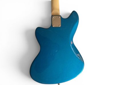 Custom Regent Mystic Lake Placid Blue Jaguar Kurt Cobain Finish Electric Guitar Ebony Fretboard - Image 6