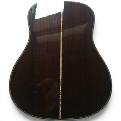 Custom Vertex D45S Natural Solid Spruce Top Acoustic Electric Guitar Fishman Pickups - Image 3