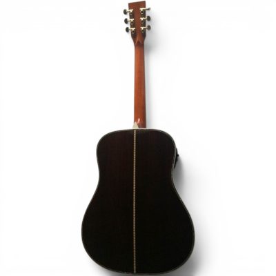 Custom Vertex D45S Natural Solid Spruce Top Acoustic Electric Guitar Fishman Pickups - Image 5