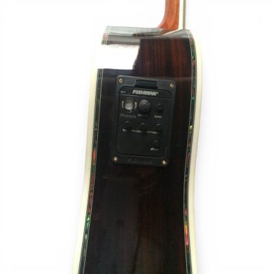 Custom Vertex D45S Natural Solid Spruce Top Acoustic Electric Guitar Fishman Pickups - Image 6