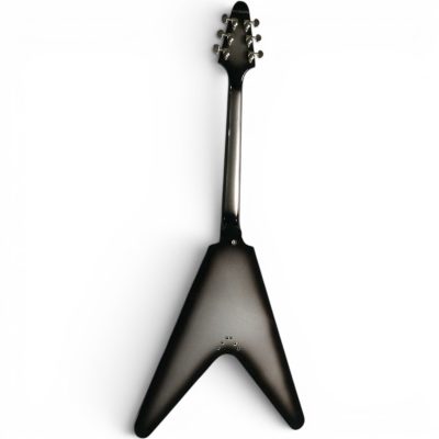 Custom Crown Silverburst Hetfield Flying V Electric Guitar - Image 7