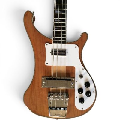 Custom Nova 4003 Natural Checkerboard Bindings 4 String Bass