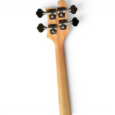 Custom Nova 4003 Natural Checkerboard Bindings 4 String Bass - Image 6