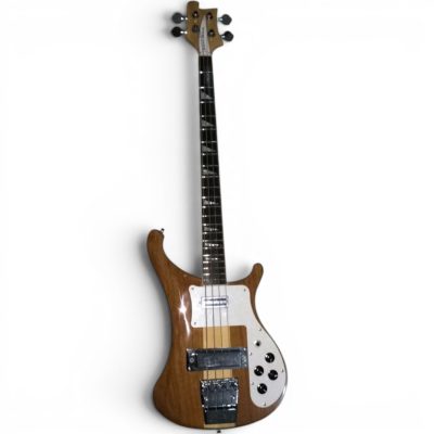 Custom Nova 4003 Natural Checkerboard Bindings 4 String Bass - Image 8