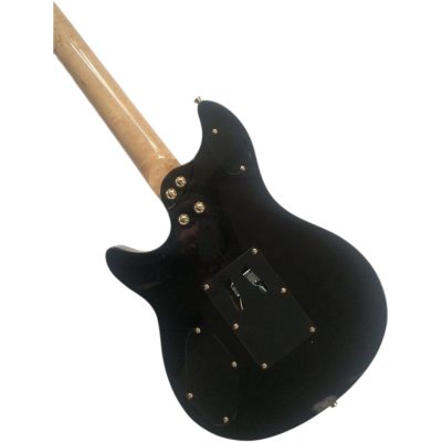 Custom Lazu Wolfgang Gloss Black Eddie Floyd Rose Tremolo Electric Guitar - Image 2