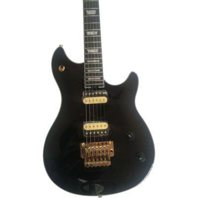 Custom Lazu Wolfgang Gloss Black Eddie Floyd Rose Tremolo Electric Guitar