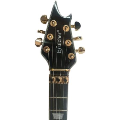 Custom Lazu Wolfgang Gloss Black Eddie Floyd Rose Tremolo Electric Guitar - Image 10