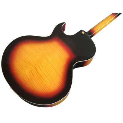 Custom Crown Byrdland Tobacco Fhole Venetian Cutaway Thin Neck Profile Guitar P90 - Image 4