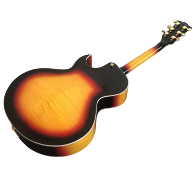 Custom Crown Byrdland Tobacco Fhole Venetian Cutaway Thin Neck Profile Guitar P90 - Image 3