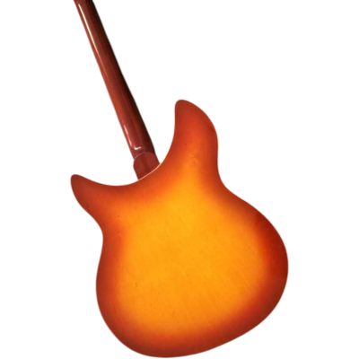 Custom Nova Slash Soundhole Vintage Fireglo 360 George 12 String Guitar - Image 7