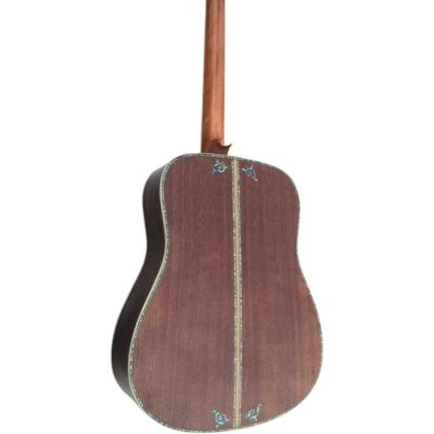 Custom Vertex D45 Vintage Sunburst Finish Solid Spruce Top Tree Of Life Inlay Acoustic Electric Guitar Fishman Pickups - Image 8