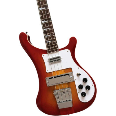 Custom Nova 4003 Fireglo Alder Maple Body Wood 4 String Bass