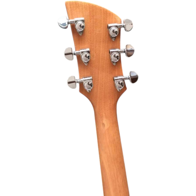 Custom Nova Natural 380 6 String Bigsby 3 Pickups Guitar - Image 6