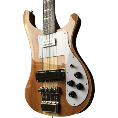 Custom Nova 4003 Natural Alder Maple Body Wood 4 String Bass - Image 2
