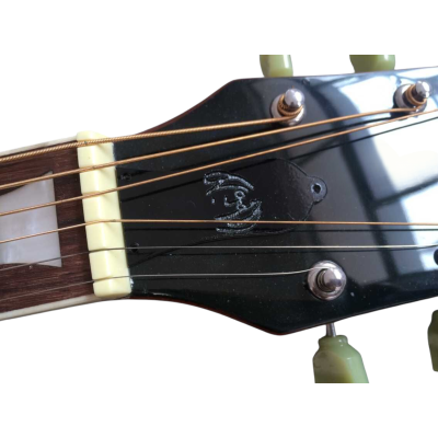 Custom Crown J160E John Lennon Natural Solid Spruce Top Magnetic Pickup Acoustic Electric Guitar - Image 13