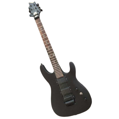 Custom Dynasty EVL K4 Black Matte Electric Guitar - Image 4