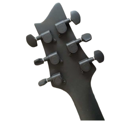 Custom Dynasty EVL K4 Black Matte Electric Guitar - Image 2