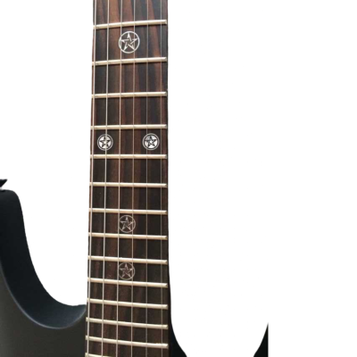 Custom Dynasty EVL K4 Black Matte Electric Guitar - Image 5