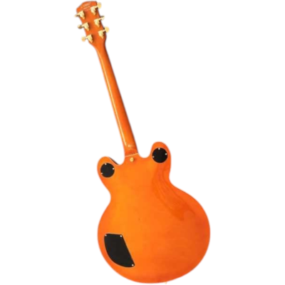 Custom Sovereign Nashville Orange Stain Chet Atkins G5655TG Electromatic Guitar - Image 2