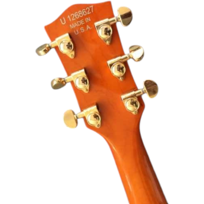 Custom Sovereign Nashville Orange Stain Chet Atkins G5655TG Electromatic Guitar - Image 6