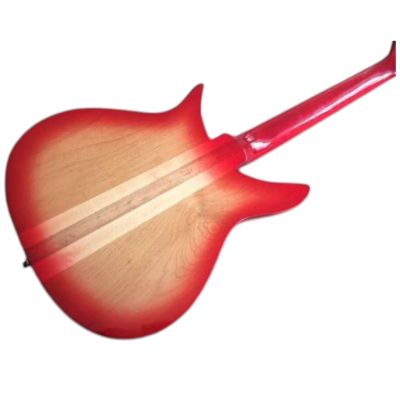 Custom Nova Fireglo 325C64 21 Inch Scale Length 6 String Rosewood Fretboard Guitar - Image 3