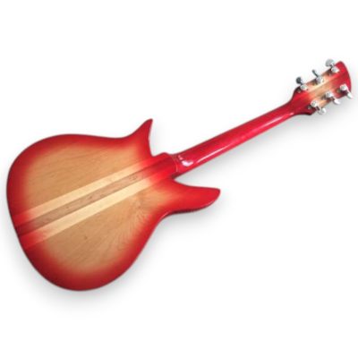 Custom Nova Fireglo 325C64 21 Inch Scale Length 6 String Rosewood Fretboard Guitar - Image 8