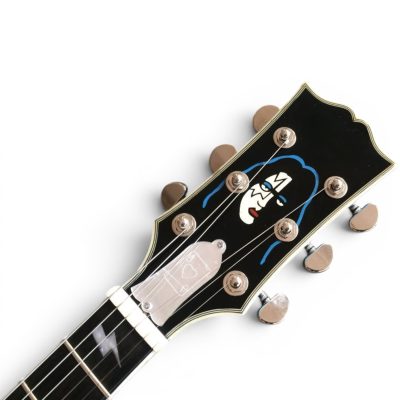Custom Crown Ace Frehley Budokan Robot Blue Sparkle Dust Electric Guitar - Image 3