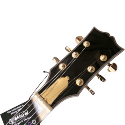 Custom Crown Buzzsaw Bullseye Zakk Wylde Cream Finish Electric Guitar Maple Fretboard - Image 3