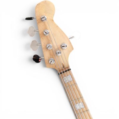Custom Regent Ash Body Wood 5 String Bass Marcus Miller Maple Fretboard - Image 4