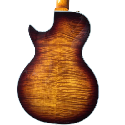 Custom Crown Supreme Tobacco Sunburst Falmed Maple Top Electric Guitar - Image 8