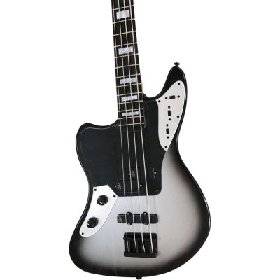 Custom Regent Silverburst Troy Sanders Finish Jaguar 4 String Bass MEC