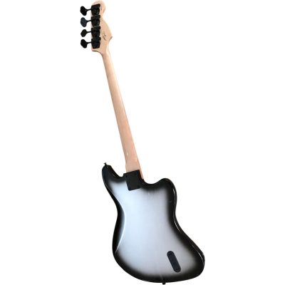 Custom Regent Silverburst Troy Sanders Finish Jaguar 4 String Bass MEC - Image 6