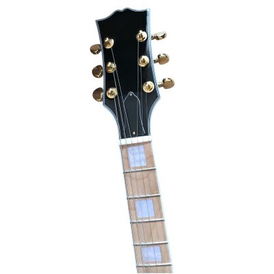 Custom Crown Standard Trans Purple Flamed Maple Top Guitar - Image 3