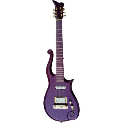 Custom Ember Prince Cloud Purple 6 String Electric Guitar Gold Hardware - Image 3