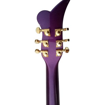 Custom Ember Prince Cloud Purple 6 String Electric Guitar Gold Hardware - Image 6