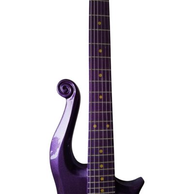 Custom Ember Prince Cloud Purple Violet 6 String Electric Guitar Dot Inlays - Image 7