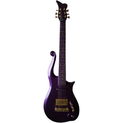Custom Ember Prince Cloud Purple Violet 6 String Electric Guitar Dot Inlays - Image 2