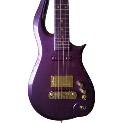Custom Ember Prince Cloud Purple Violet 6 String Electric Guitar Dot Inlays