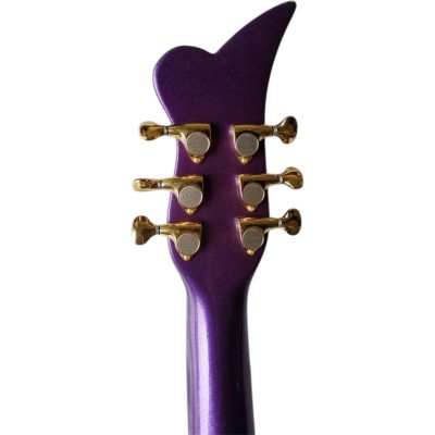 Custom Ember Prince Cloud Purple Violet 6 String Electric Guitar Dot Inlays - Image 9