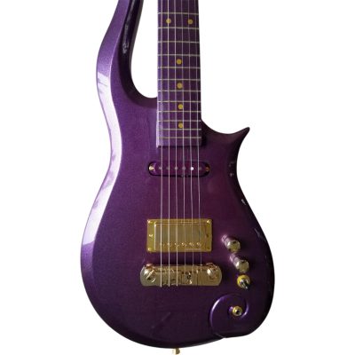 Custom Ember Prince Cloud Purple Violet 6 String Electric Guitar Dot Inlays - Image 5