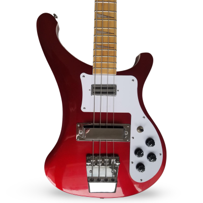 Custom Nova 4003 Metallic Burgundy Red 4 String Bass