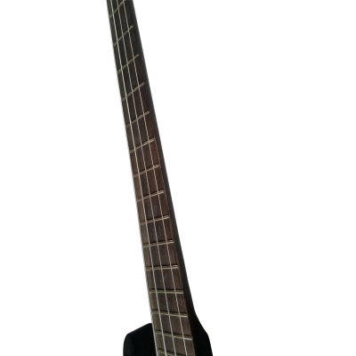 Custom Dynasty Black Gene Simmons Axe 4 String Bass Chrome Hardware - Image 6