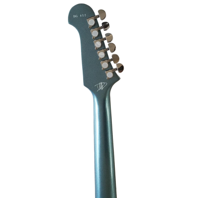 Custom Crown DG335 Dave Grohl Pelham Blue Diamond 6 String Electric Guitar - Image 6