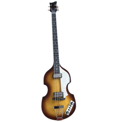 Custom Vale Vintage Sunburst McCartney Ignition Series Violin 4 String Bass - Image 8