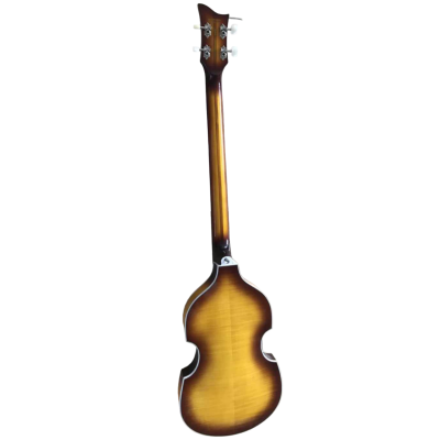 Custom Vale Vintage Sunburst McCartney Ignition Series Violin 4 String Bass - Image 5