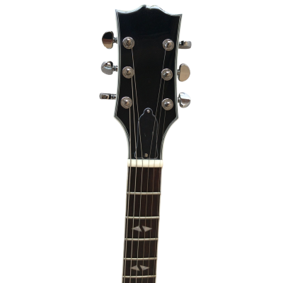 Custom Crown SG Supreme Blue Tiger Aged Gloss Electric Guitar - Image 3